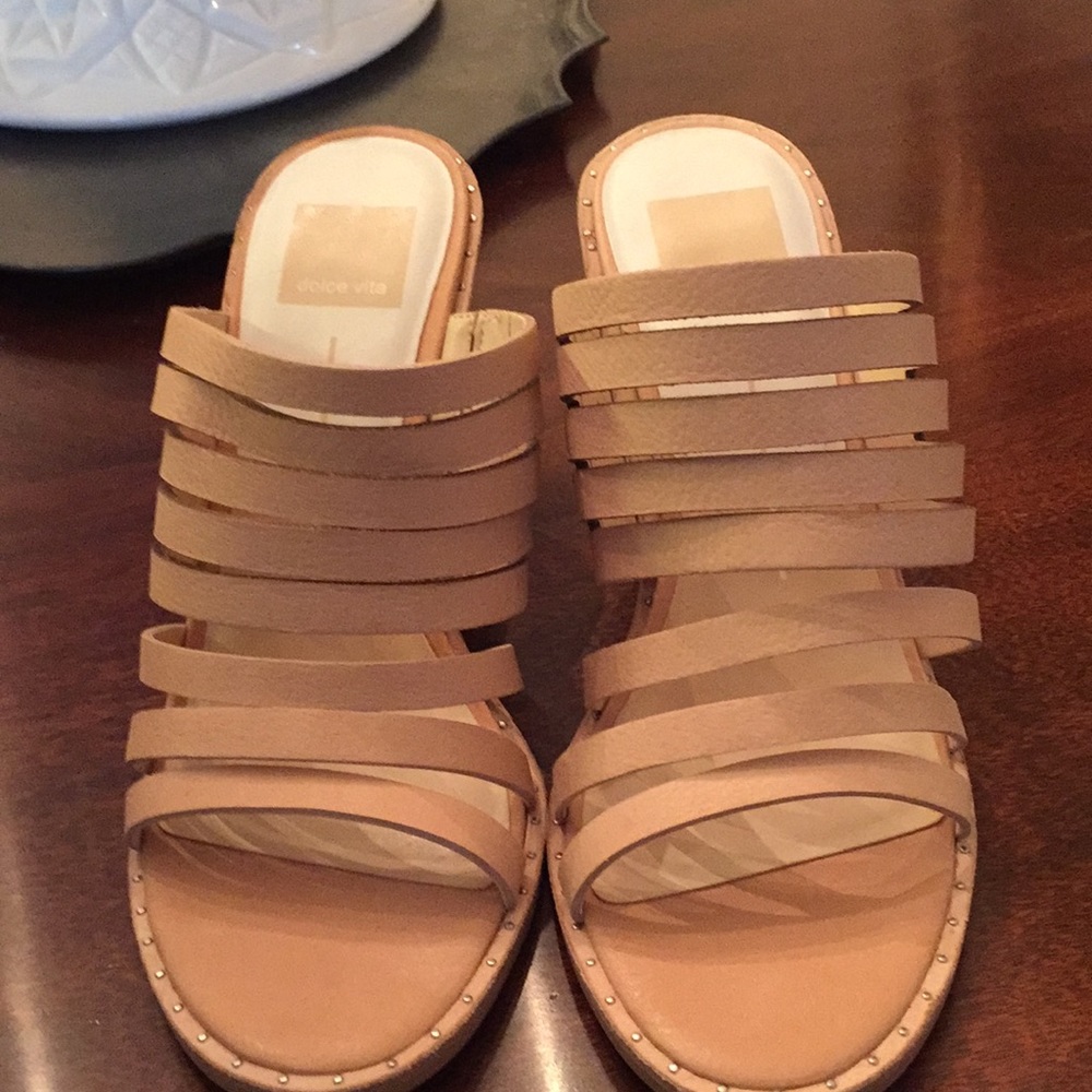 Dolce Vita Lorna Heeled Sandal / Mule 7.5
